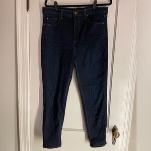 Ann Taylor dark wash jeans, size 14